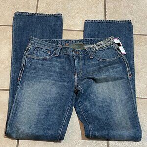 NWT $182 Vintage SACRED BLUE Low Rise Naomi Jeans sz 30